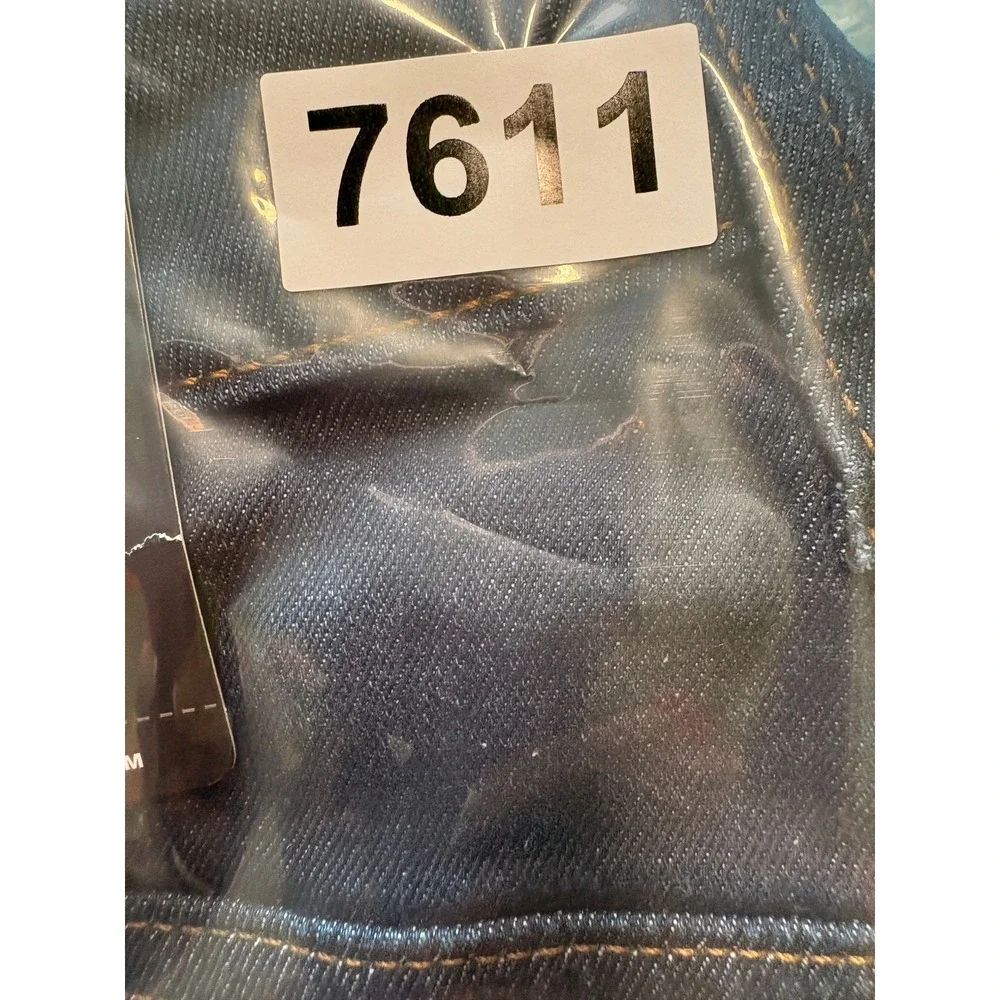 Express Jeans Mens 31x30 Blue Denim Dark Wash Hyper Stretch Slim Fit Straight